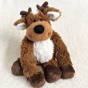 Ganz Hug A Longs Reindeer Brown Plush Toy 13” Stuffed Animal Deer
